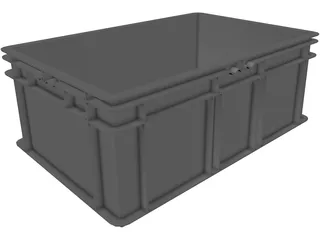 Plastic Box 3D Model