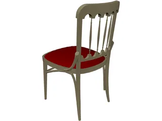 Chair Kitchen 3D Model