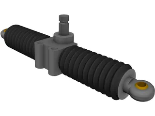 Steering Rack 3D Model