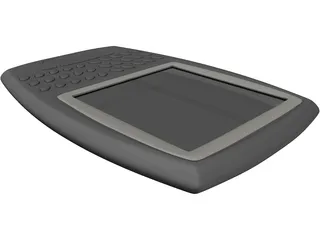 BlackBerry PDA 3D Model