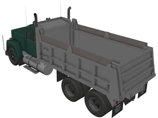 Mack Dumpster 3D Model