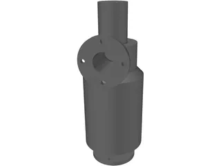 Rotary Strainer 3D Model