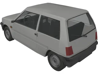 VAZ 1111 Oka 3D Model