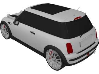 Mini Cooper [Tuned] 3D Model