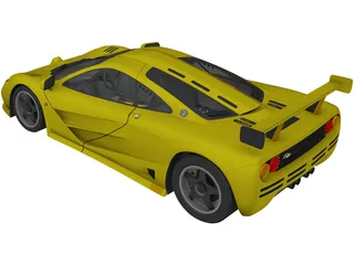 McLaren F1 LM 3D Model