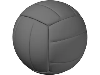 Volleyball 3D Model