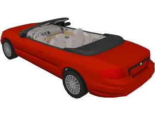 Chrysler Sebring Convertible 3D Model