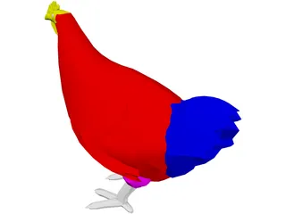 Chicken 3D Model