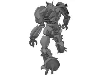 Transformers Movie Jazz 3D Model