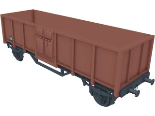 Bulk Carrier 3D Model