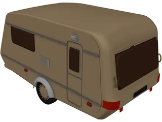 Caravan 3D Model