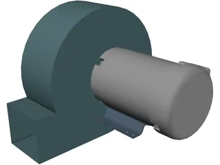 18 inch Blower 3D Model