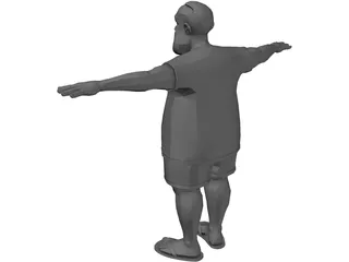 Big Daddy 3D Model