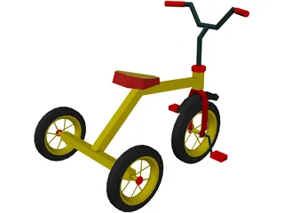 Bike Child 3D Model