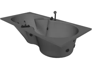 Bathtub Apollonia 3D Model