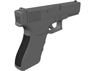 Glock 21 3D Model