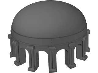 Ancient Dome 3D Model