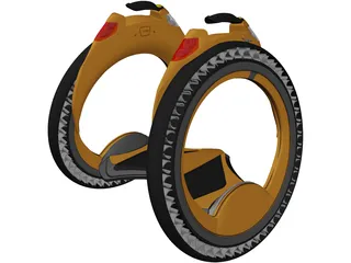 Wheel Sport Vehicle 3D Model