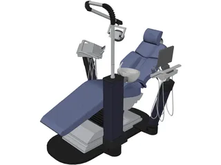 Dentist Chair 3D Model