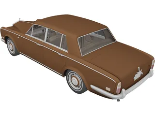 Rolls Royce Silver Shadow 3D Model