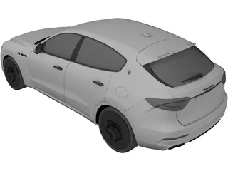 Maserati Levante (2017) 3D Model