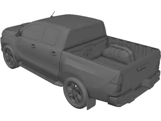 Toyota Hilux (2016) 3D Model