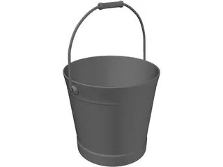 Water Bucket 3D Model