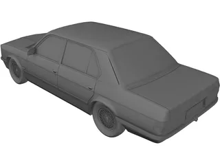 BMW 5-series E28 (1985) 3D Model