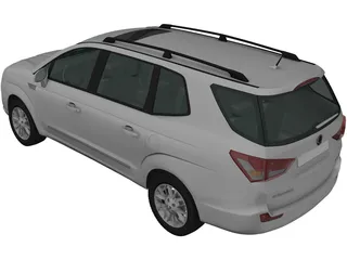 SsangYong Stavic 3D Model