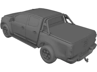 Chevrolet S-10 Pickup (2014) 3D Model