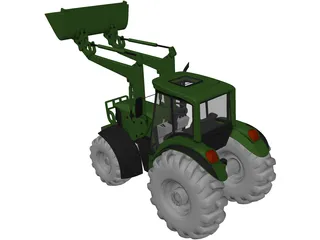 Front Loader 3D Model