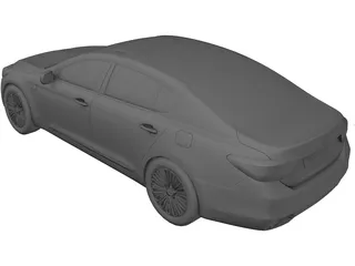 Kia Quoris 3D Model