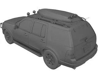 Ford Explorer (2010) 3D Model