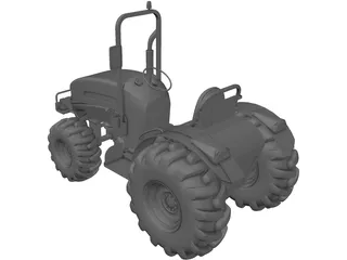 Tractor 3D Model