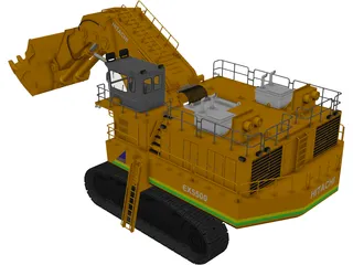 Hitachi EX5500 3D Model