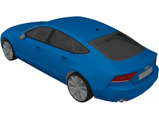 Audi S5 Sportback (2013) 3D Model