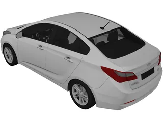 Hyundai HB20S 3D Model