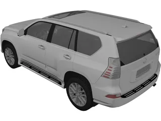 Lexus GX460 (2015) 3D Model