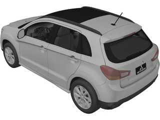 Mitsubish Outlander Sport (2013) 3D Model