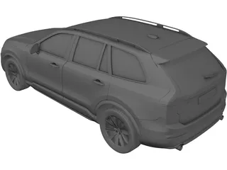 Volvo XC90 (2017) 3D Model