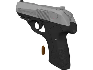 Beretta Px4 Storm 3D Model