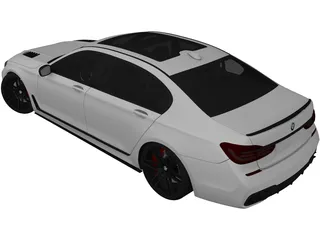 BMW 7-Series G12 (2016) 3D Model