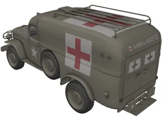 Ambulance 3D Model