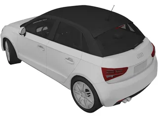 Audi A1 Sportback 3D Model
