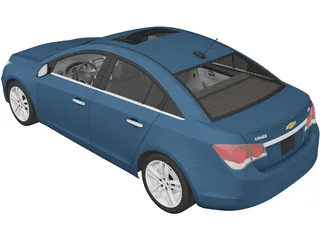 Chevrolet Cruze Sedan (2015) 3D Model