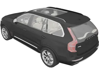 Volvo XC90 (2015) 3D Model