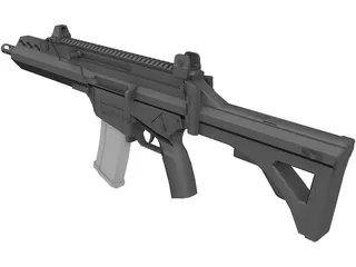 FX-05 Fusil Xiuhcoatl 3D Model