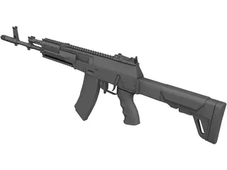 AK-12 3D Model