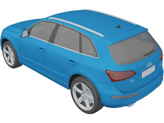 Audi Q5 (2013) 3D Model
