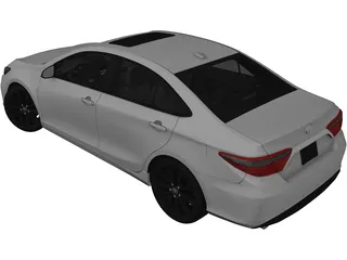 Toyota Camry (2015) 3D Model